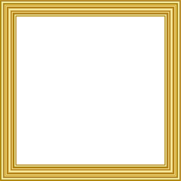 This png image - Golden Frame PNG Clipart, is available for free download