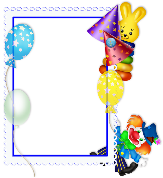 This png image - Happy Birthday Transparent PNG Party Frame, is available for free download