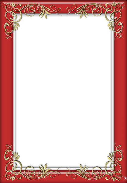 This png image - Holiday Red Transparent Frame, is available for free download