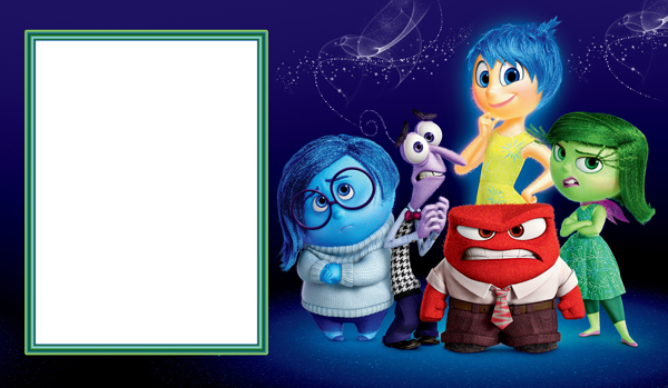 This png image - Inside Out PNG Photo Frame, is available for free download