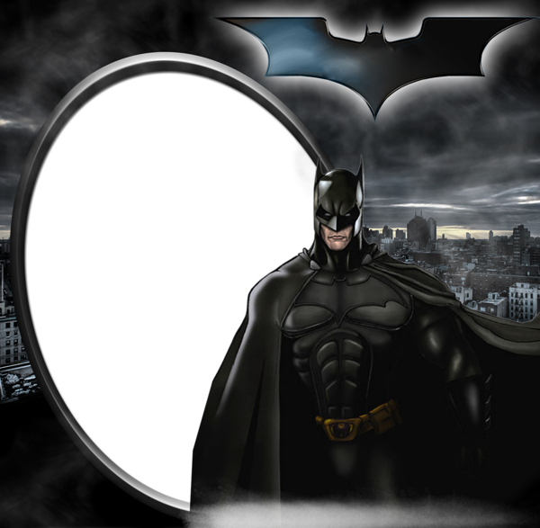 This png image - Kids Transparent Photo Frame Batman, is available for free download