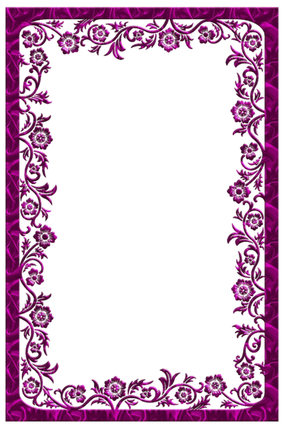 This png image - Large Dark Pink Transparent Frame, is available for free download