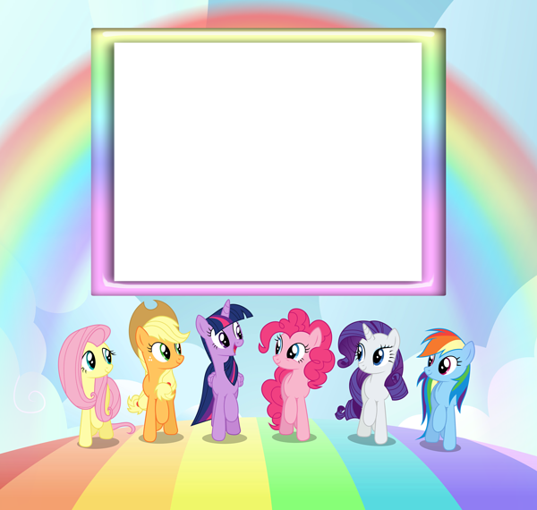 This png image - My Little Pony Transparent PNG Frame, is available for free download
