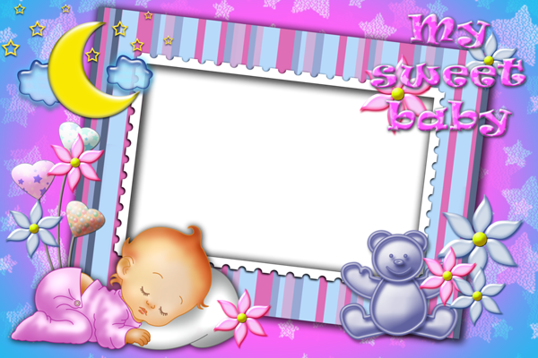 This png image - My Sweet Baby Transparent Photo Frame, is available for free download
