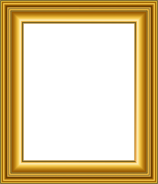 This png image - Old Gold Frame Transparent PNG Image, is available for free download