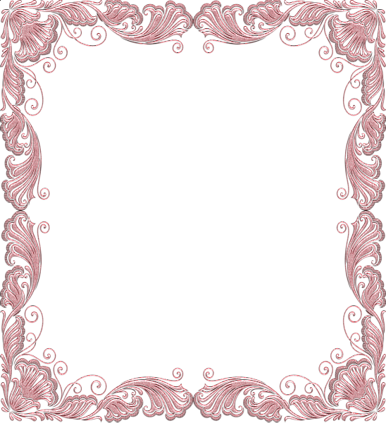 This png image - Pink Soft Transparent Frame, is available for free download