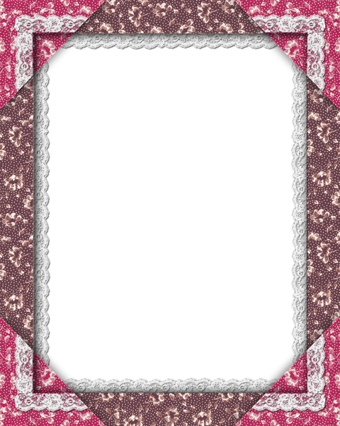 This png image - Pink and Brown Transparent PNG Frame, is available for free download