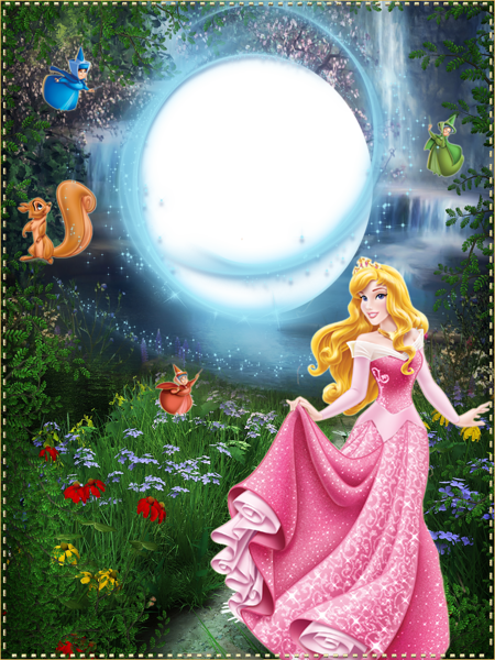 This png image - Princess PNG Kids Frame, is available for free download