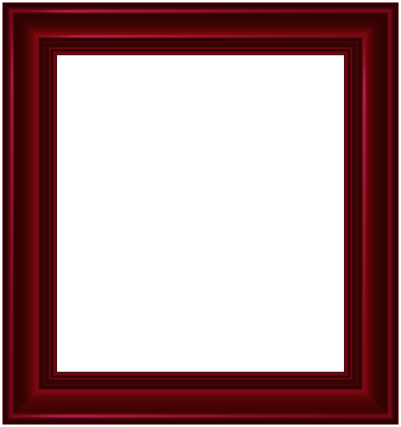 This png image - Red Classis Transparent Frame, is available for free download