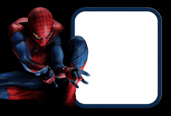 This png image - Spiderman Kids Frame Transparent, is available for free download