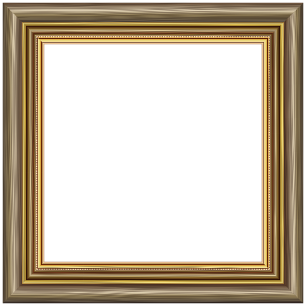 Square Frame PNG Clipart | Gallery Yopriceville - High-Quality Free