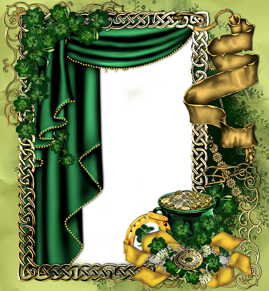 This png image - St Patrick Frame, is available for free download