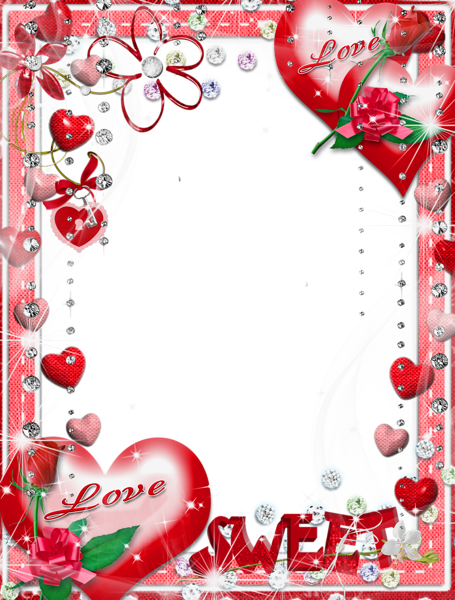 This png image - Sweet Love Transparent PNG Photo Frame, is available for free download