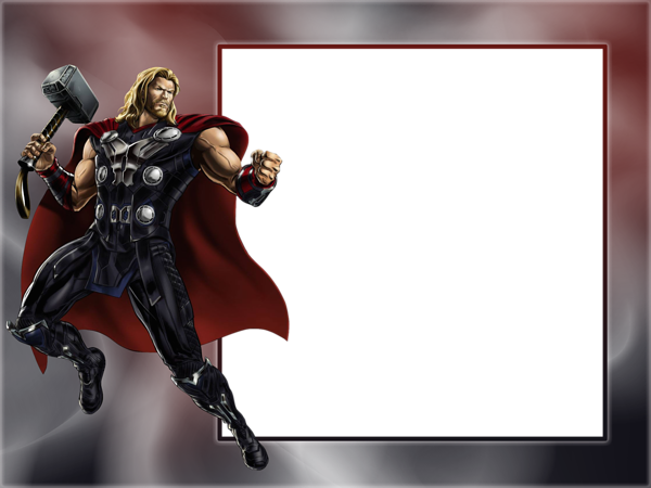 This png image - Thor Transparent Photo Frame, is available for free download