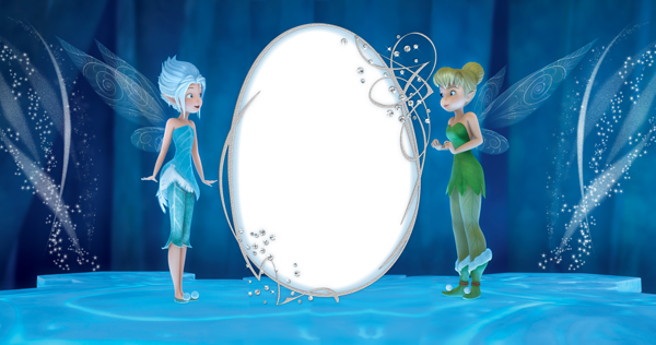 This png image - Tinkerbell Secret of the Wings Kids Frame, is available for free download