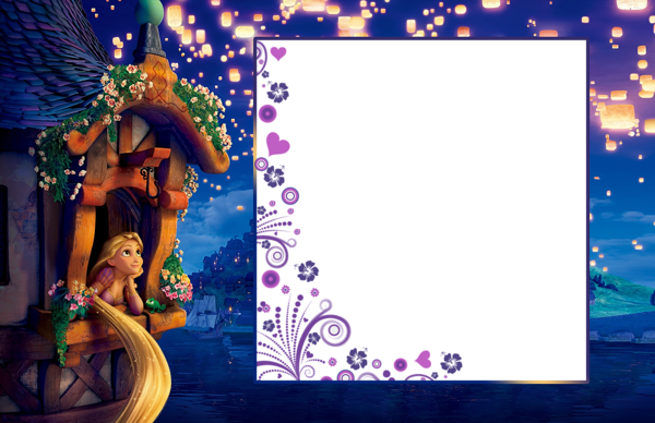 Transparent_Child_Frame_with_Rapunzel