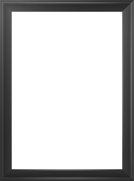 Transparent Classic Black Frame PNG Image | Gallery Yopriceville - High