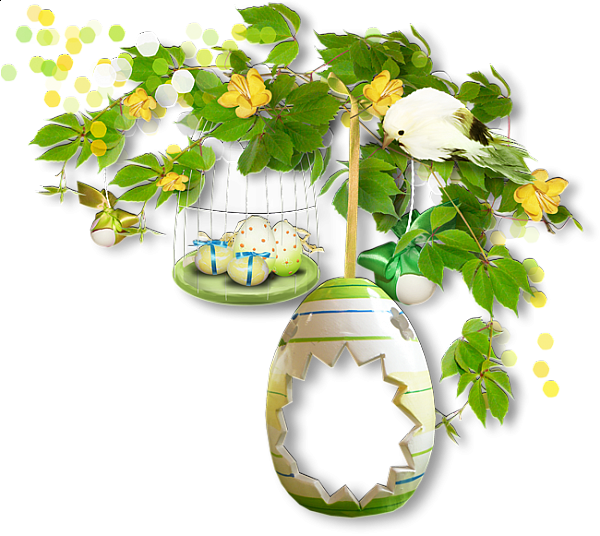 This png image - Transparent Easter Egg Frame, is available for free download