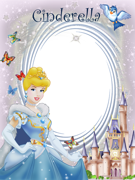 This png image - Transparent Frame Princess Cinderella, is available for free download