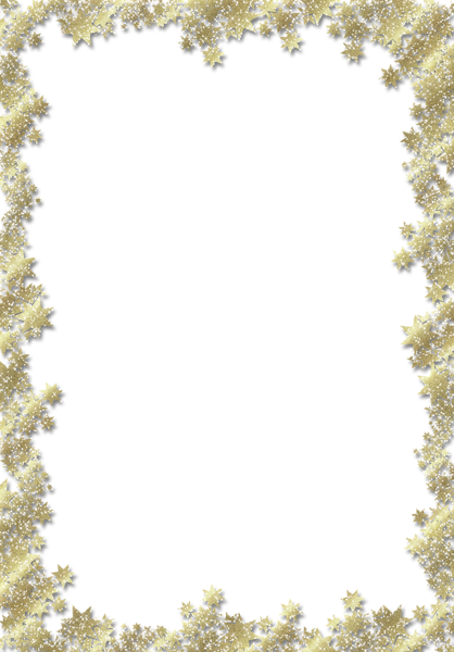 This png image - Transparent PNG Frame with Gold Stars, is available for free download