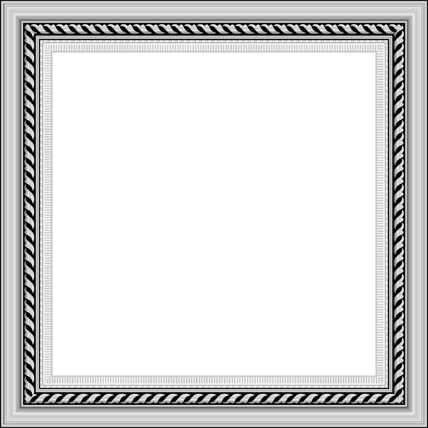 This png image - Transparent Silver PNG Photo Frame, is available for free download