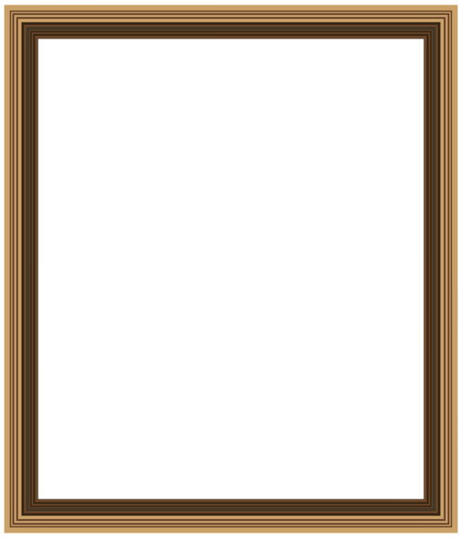 This png image - Vertical Wooden Frame PNG Clipart, is available for free download