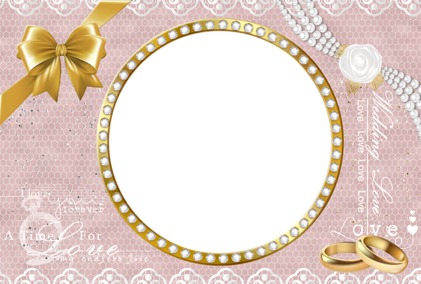 This png image - Wedding Frame Transparent PNG Image, is available for free download