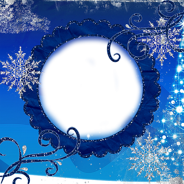 This png image - Winter Transparent Snowflake Frame, is available for free download