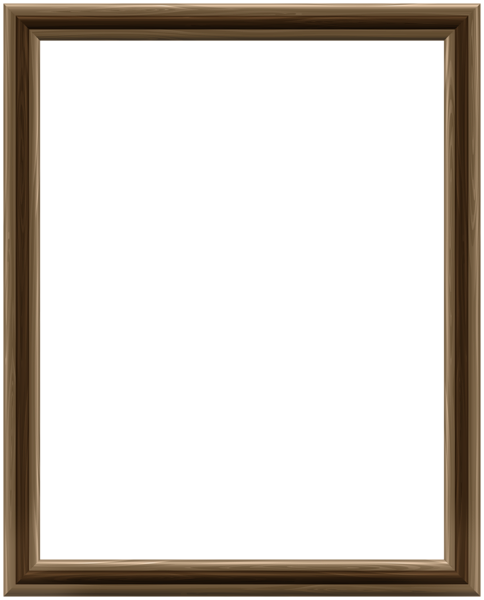 Wooden Frame PNG Clipart | Gallery Yopriceville - High-Quality Free ...