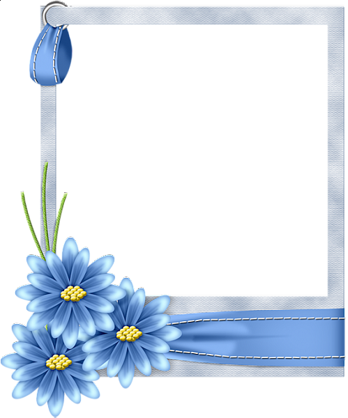 This png image - flo-frame-blue, is available for free download