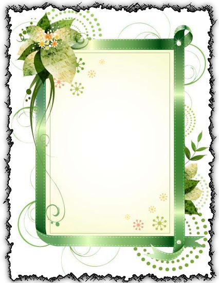 This jpeg image - floral-frames-vectors, is available for free download