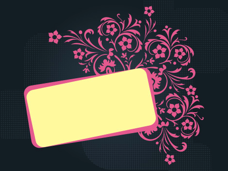 This png image - pink-black-frame, is available for free download