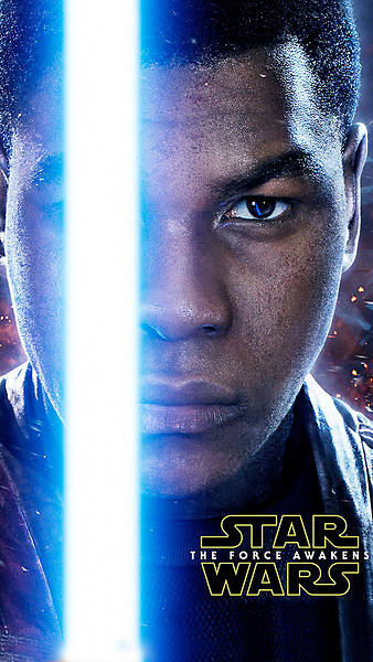 This jpeg image - Finn Star Wars 7 The Force Awakens Smartphone Wallpaper, is available for free download