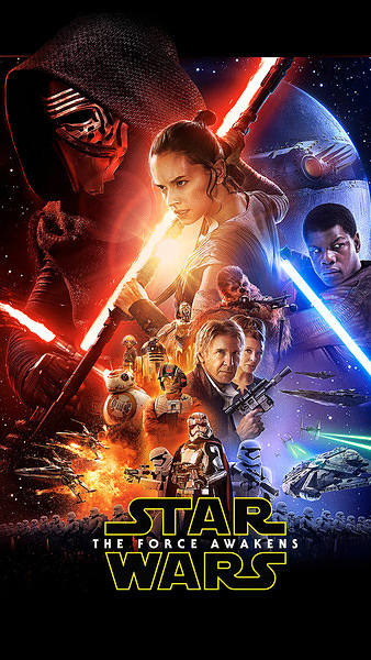 This jpeg image - Star Wars 7 The Force Awakens Smartphone Full HD Wallpaper, is available for free download