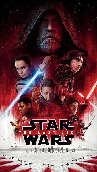 This jpeg image - Star Wars The Last Jedi Smartphone Background, is available for free download