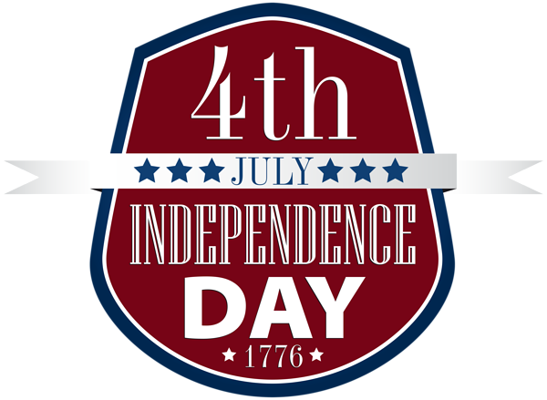 This png image - 4th July Badge PNG Clip Art Image, is available for free download