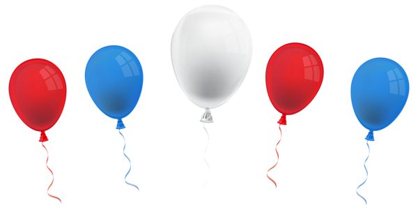 This png image - 4th July Balloons PNG Clip Art Image, is available for free download