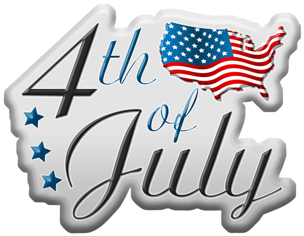 This png image - 4th of July PNG Clip Art Image, is available for free download
