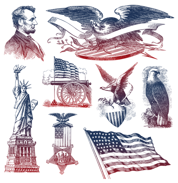 This png image - 4th of July PNG Clipart Collection, is available for free download