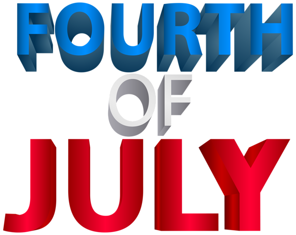 This png image - Fourth of July Transparent PNG Clip Art Image, is available for free download