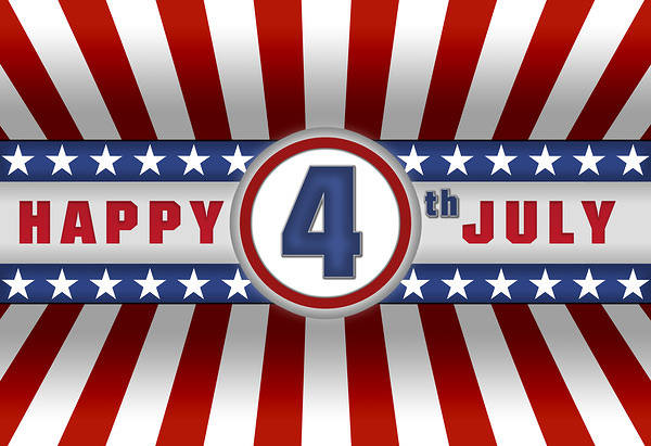 This jpeg image - Happy 4th of July Clip Art Image, is available for free download