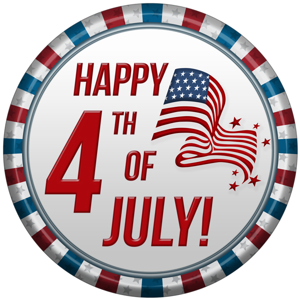 This png image - Happy 4th of July USA Clip Art PNG Image, is available for free download