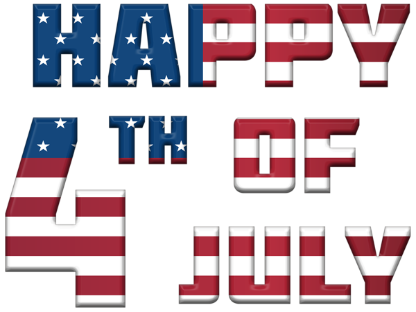 This png image - Happy 4th of July USA PNG Clip Art Image, is available for free download