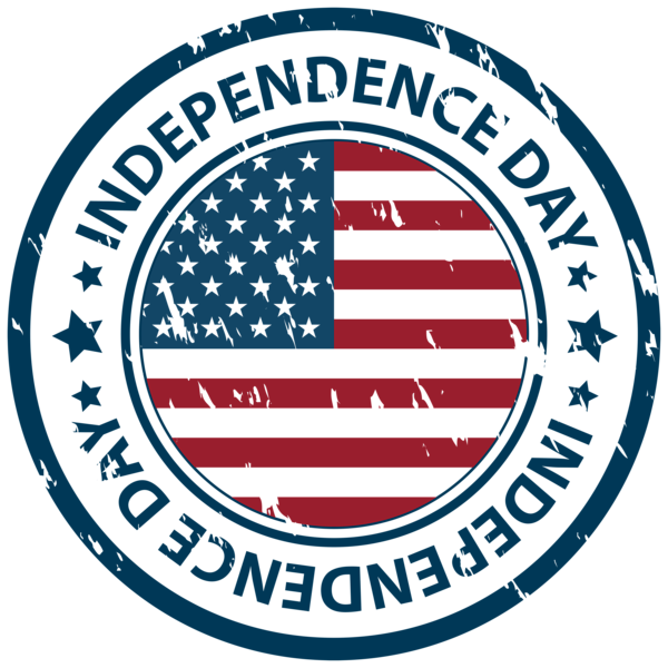 This png image - Independence Day Stamp PNG Clip Art Image, is available for free download