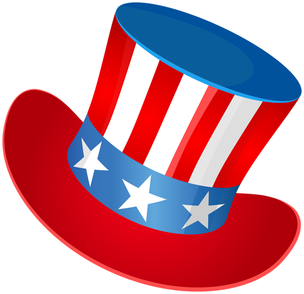 This png image - Patriotic Hat PNG Clipart, is available for free download