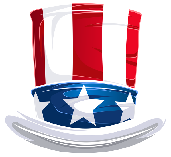 This png image - Patriotic Hat PNG Transparent Clipart, is available for free download