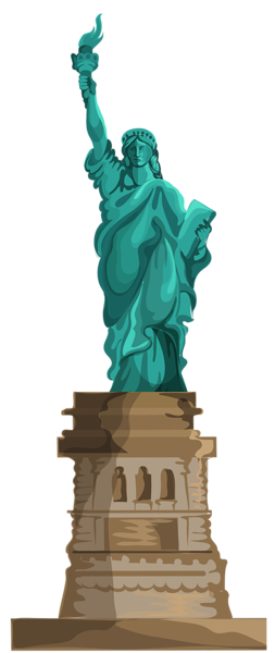 This png image - Transparent Statue of Liberty PNG Clipart, is available for free download