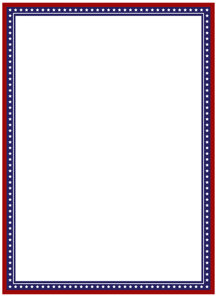 This png image - U.S Border Frame PNG Transparent Clipart, is available for free download
