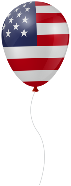 This png image - USA Balloon Transparent Clip Art, is available for free download