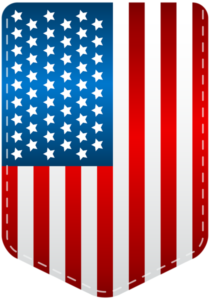 This png image - USA Decoration Flag Transparent PNG Clip Art Image, is available for free download